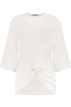 AMBUSH Mujer, Camisetas, Blanco, Talla: S