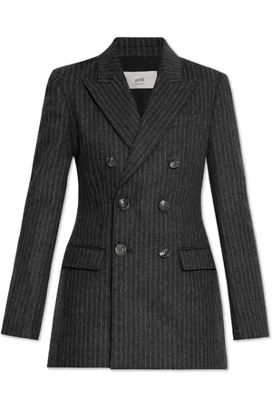 Ami Mujer, Chaquetas, Gris, Talla: S