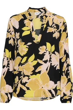 Saint Tropez Mujer, Blusas y Camisas, Amarillo, Talla: XS