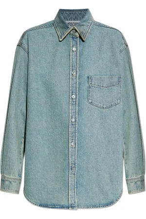Moschino Mujer, Blusas y Camisas, Azul, Talla: S