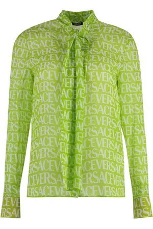 VERSACE Mujer, Blusas y Camisas, Verde, Talla: 2XS