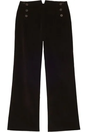 Inès de la Fressange Mujer, Pantalones, Marrón, Talla: L