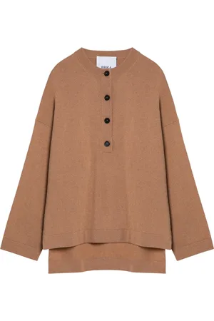ERIKA CAVALLINI Mujer, Jerseys, Marrón, Talla: L