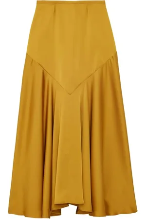 Inès de la Fressange Mujer, Faldas, Amarillo, Talla: XS
