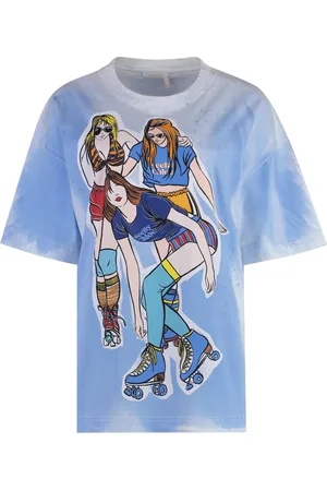 See by Chloé Mujer, Camisetas, Azul, Talla: S