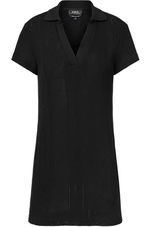 A.P.C. Mujer, Vestidos, Negro, Talla: L