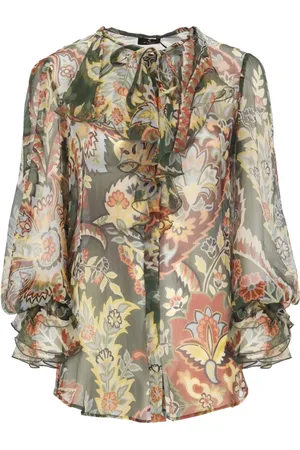 Etro Mujer, Blusas y Camisas, Verde, Talla: XS