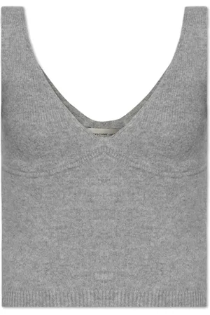 OFFICINE GENERALE Mujer, Camisetas, Gris, Talla: L