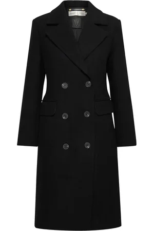 INWEAR Mujer, Abrigos, Negro, Talla: L