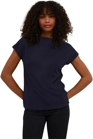 Karen by Simonsen Mujer, Camisetas, Azul, Talla: M