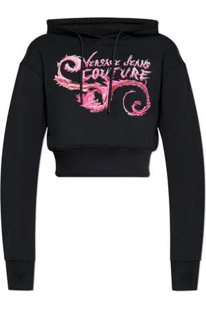 VERSACE Mujer, Sudaderas, Negro, Talla: XS