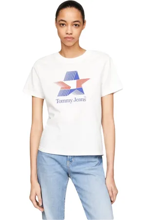 Tommy Hilfiger Mujer, Camisetas, Blanco, Talla: S
