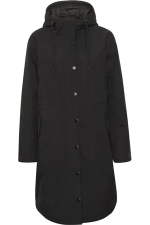 Kaffe Mujer, Abrigos, Negro, Talla: 3XL