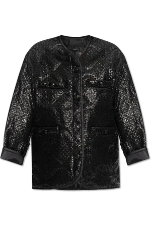 R13 Mujer, Chaquetas, Negro, Talla: M