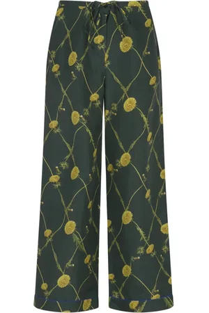 Burberry Mujer, Pantalones, Verde, Talla: XS
