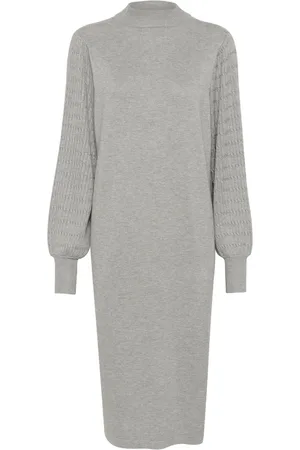 Kaffe Mujer, Vestidos, Gris, Talla: XS
