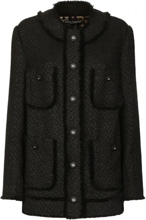 Dolce & Gabbana Mujer, Chaquetas, Negro, Talla: S