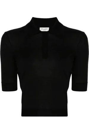 Saint Laurent Mujer, Camisetas, Negro, Talla: S