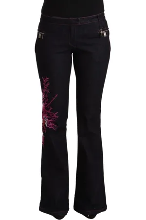 Exte Mujer, Vaqueros, Negro, Talla: S