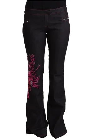 Exte Mujer, Vaqueros, Negro, Talla: M