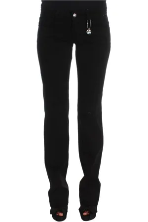 Costume National Mujer, Vaqueros, Negro, Talla: W26