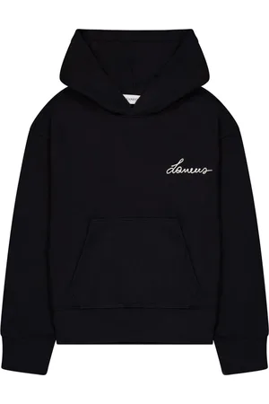 LANEUS Unisex, Sudaderas, Negro, Talla: L