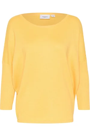 Saint Tropez Mujer, Jerseys, Amarillo, Talla: XL