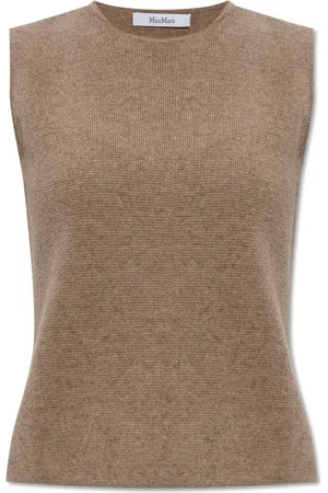 Max Mara Mujer, Camisetas, Marrón, Talla: L