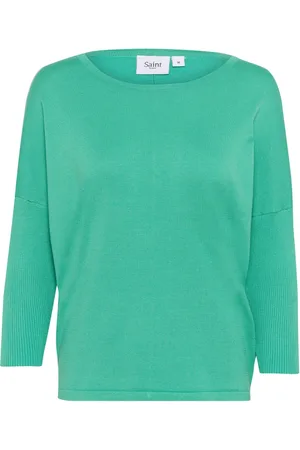 Saint Tropez Mujer, Jerseys, Verde, Talla: XS