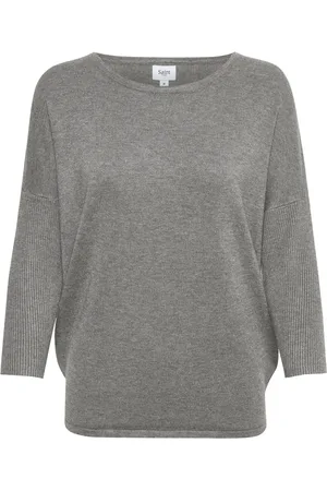 Saint Tropez Mujer, Jerseys, Gris, Talla: XL