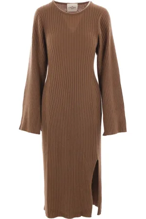 Crida Milano Mujer, Vestidos, Marrón, Talla: S