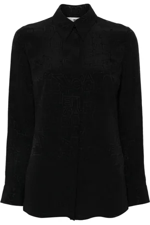 Elisabetta Franchi Mujer, Blusas y Camisas, Negro, Talla: S