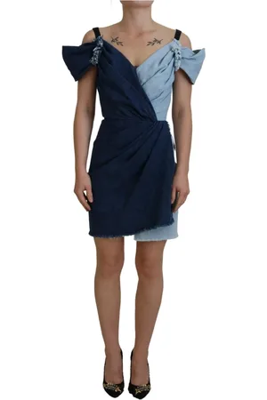 Dolce & Gabbana Mujer, Vestidos, Azul, Talla: S