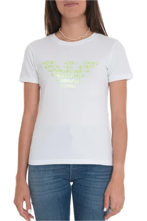 Emporio Armani Mujer, Camisetas, Blanco, Talla: XL