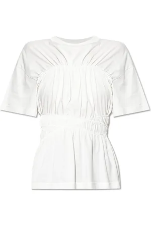 Alexander McQueen Mujer, Camisetas, Blanco, Talla: S