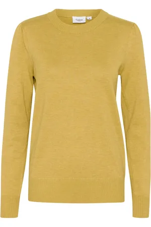Saint Tropez Mujer, Jerseys, Amarillo, Talla: L