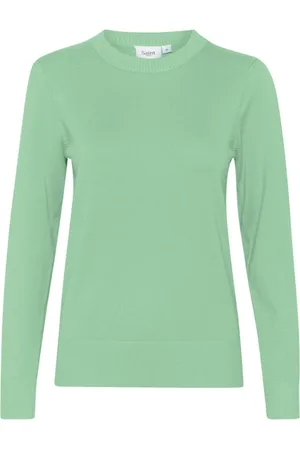 Saint Tropez Mujer, Jerseys, Verde, Talla: 2XL