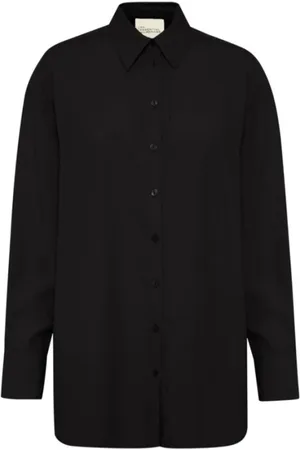 My Essential Wardrobe Mujer, Blusas y Camisas, Negro, Talla: XS