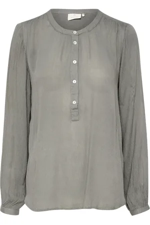 Kaffe Mujer, Blusas y Camisas, Gris, Talla: L