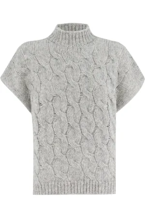 LE TRICOT PERUGIA Mujer, Jerseys, Gris, Talla: L