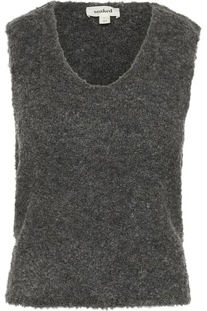 Soaked in Luxury Mujer, Jerseys, Gris, Talla: XS
