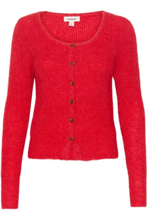 Soaked in Luxury Mujer, Jerseys, Rojo, Talla: L
