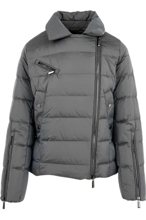 MOORER Mujer, Chaquetas, Gris, Talla: S