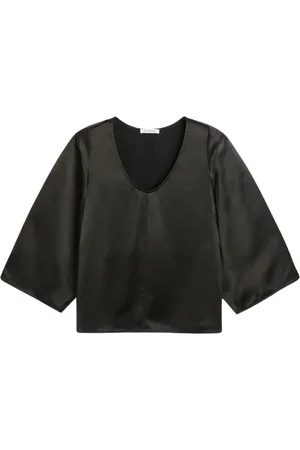 By Malene Birger Mujer, Blusas y Camisas, Negro, Talla: S