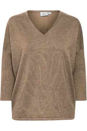 Saint Tropez Mujer, Jerseys, Marrón, Talla: L