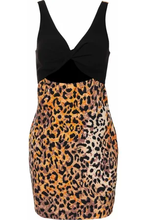 Roberto Cavalli Mujer, Vestidos, Marrón, Talla: S
