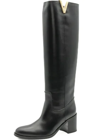 Via Roma Mujer, Zapatos, Negro, Talla: 39 EU