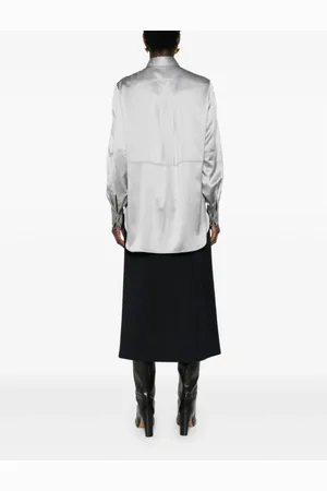 Brunello Cucinelli Mujer, Blusas y Camisas, Gris, Talla: S