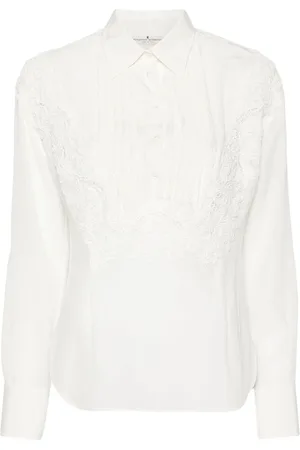ERMANNO SCERVINO Mujer, Blusas y Camisas, Blanco, Talla: 2XS