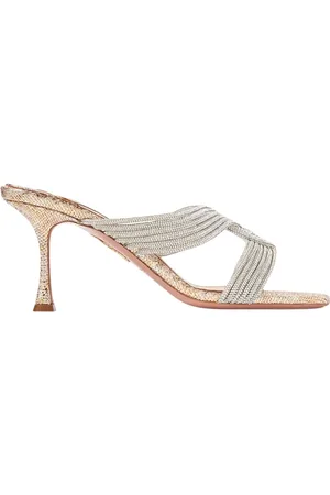 Aquazzura Mujer, Zapatos, Gris, Talla: 36 EU